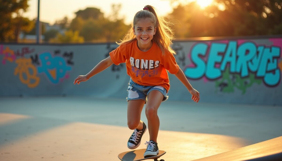 Les clés pour composer une tenue tendance et authentique de skateuse