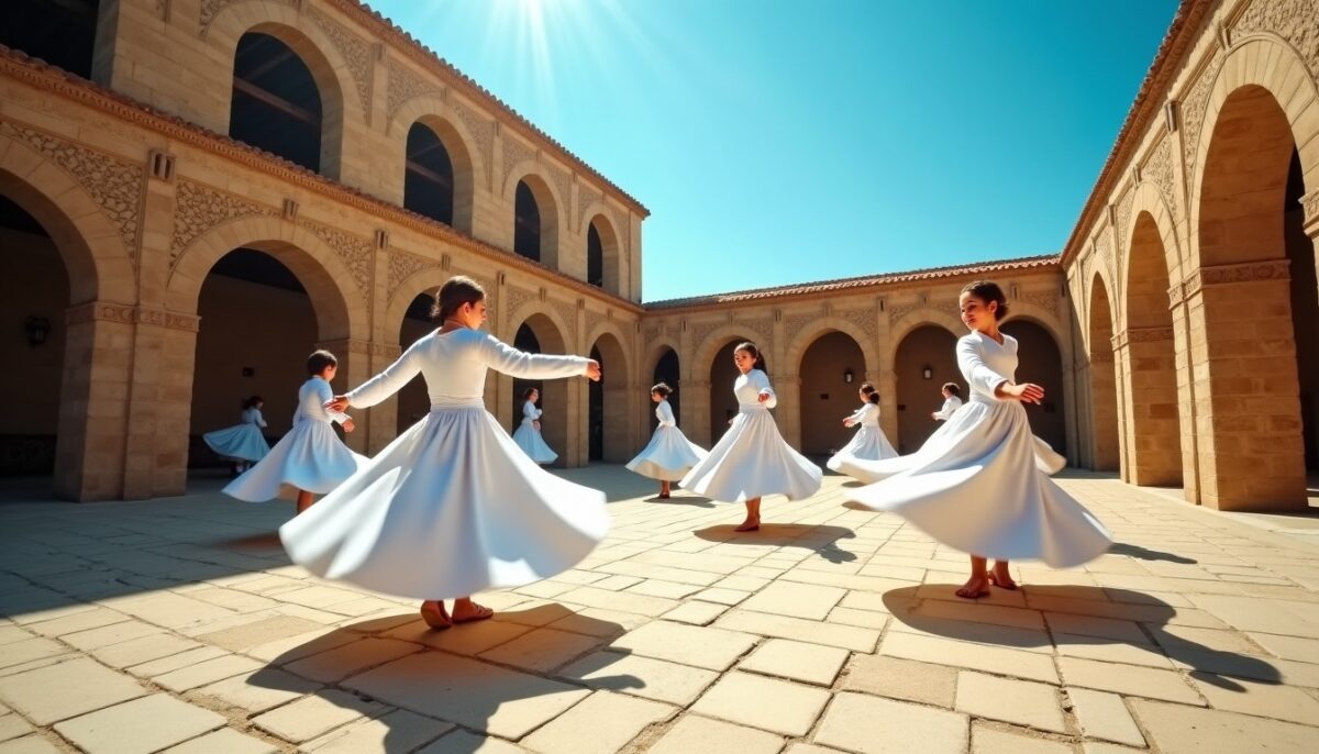 La danse des derviches tourneurs : une immersion spirituelle au cœur du mouvement