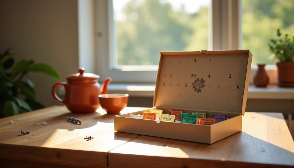 Calendrier de l’Avent Thé : Une délicieuse alternative aux traditionnels calendriers chocolatés